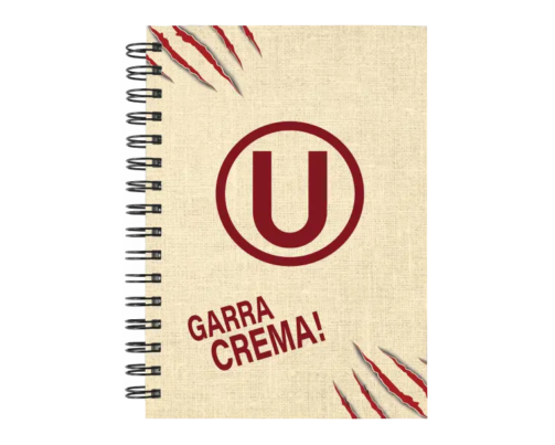 Cuaderno Universitario de Deportes personalizado M02 en tamaño A5 con tapas duras y hojas a elección